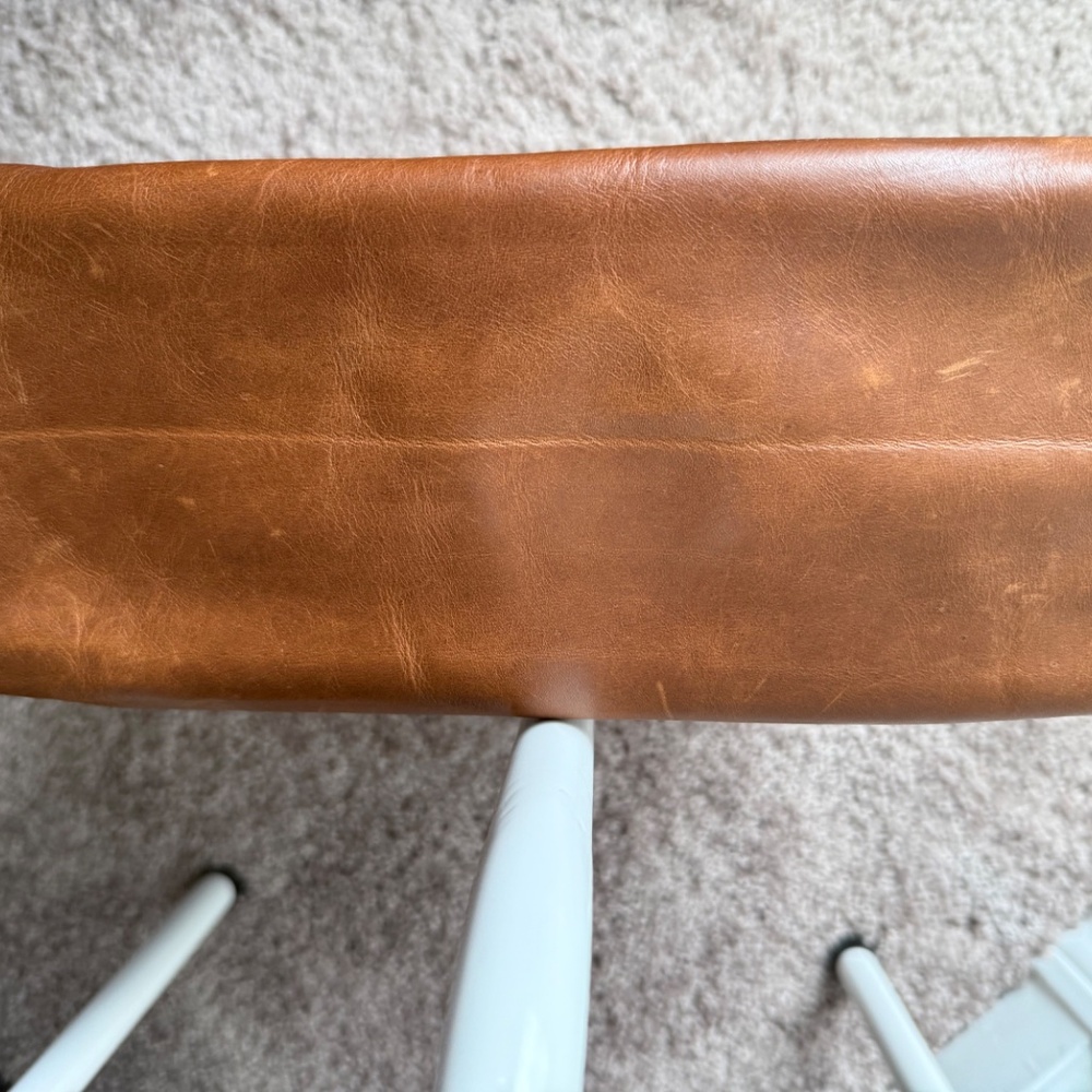Meanwhile Back on the Farm Leather Carryall - Picture 11 of 13